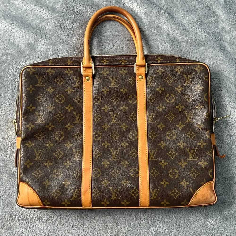Louis Vuitton Brown Monogram Briefcase